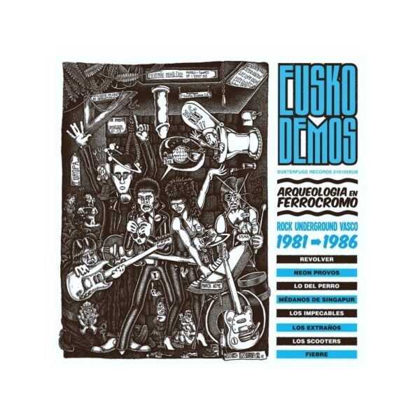 VA – Euskodemos, Arqueología En Ferrocromo. Rock Underground Vasco 1981-1986 - CD