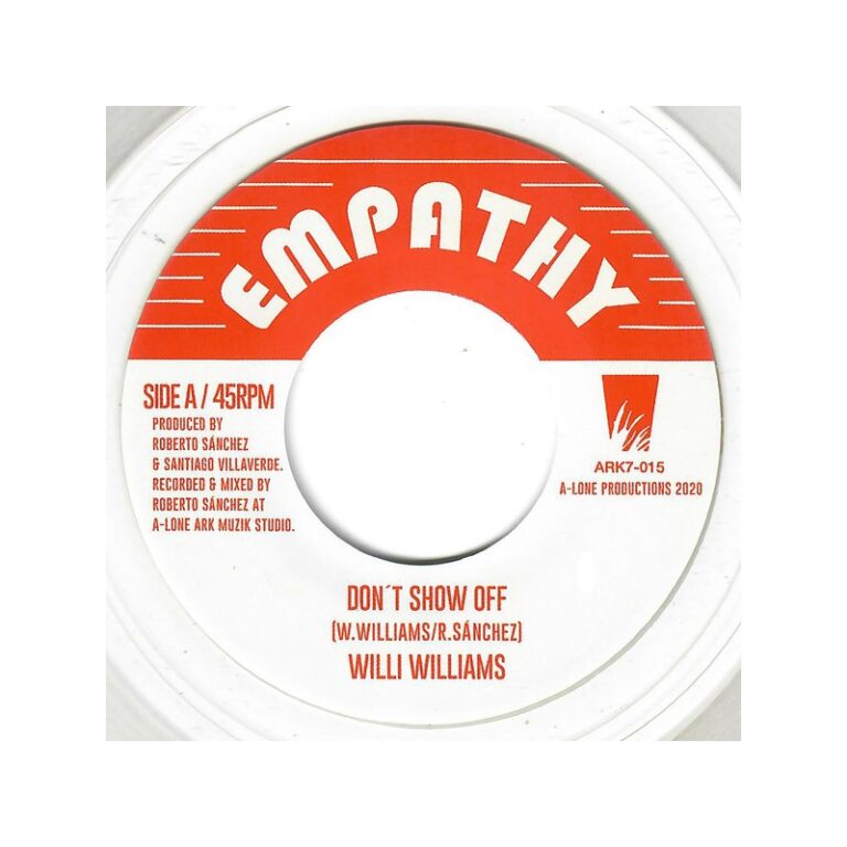 WILLI WILLIAMS / LONE ARK RIDDIM FORCE – Don't Show Off / Messenger Dub - 7´´