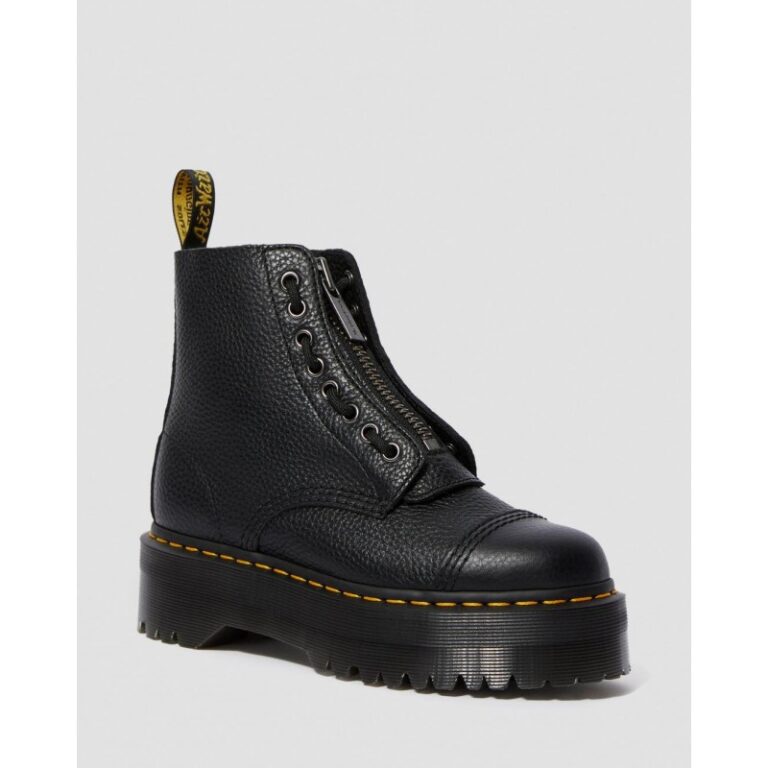 Bota Dr. Martens Black SINCLAIR Milled Nappa - NEGRO