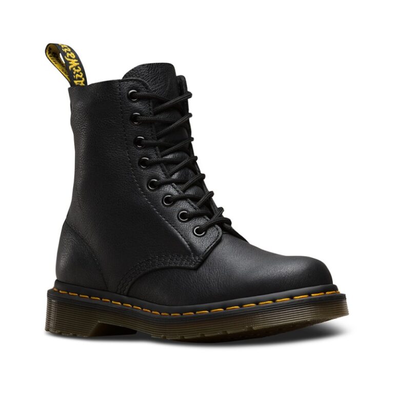 Bota Dr. Martens Pascal 8 Agujeros Virginia - NEGRA