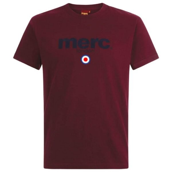 Camiseta Merc Manga Corta BRIGHTON - GRANATE