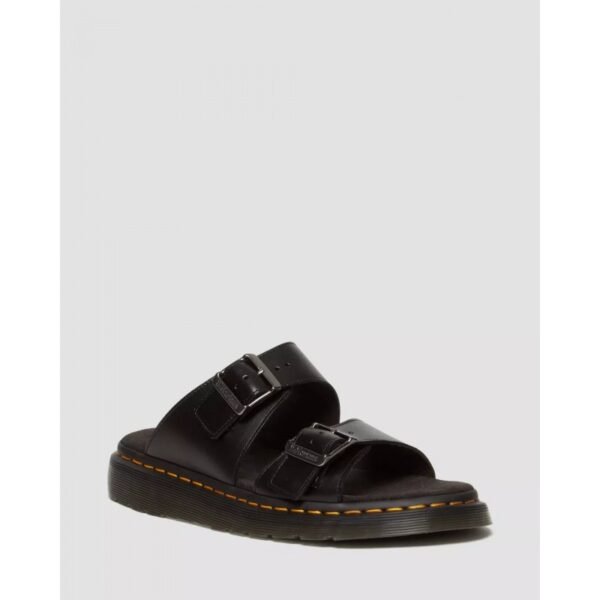 Sandalia Dr. Martens JOSEF De Piel Con Hebilla - NEGRO