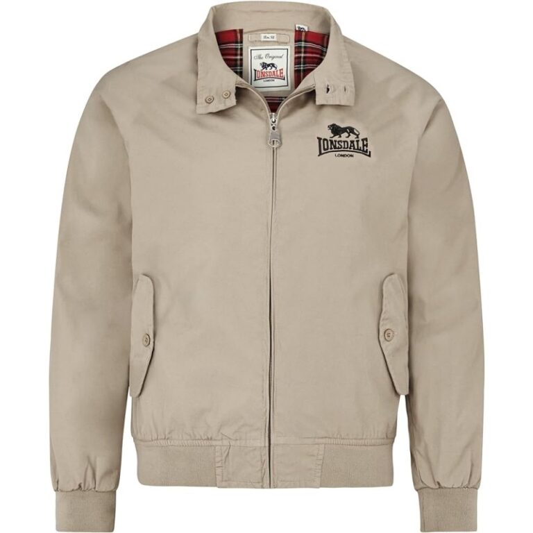 Chaqueta Harrington LONSDALE Slim Fit - BEIGE
