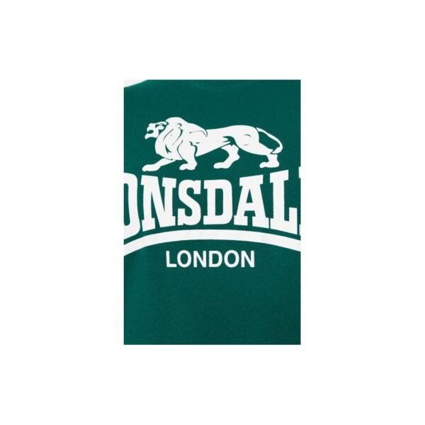 Camiseta LONSDALE Logo - VERDE BOTELLA