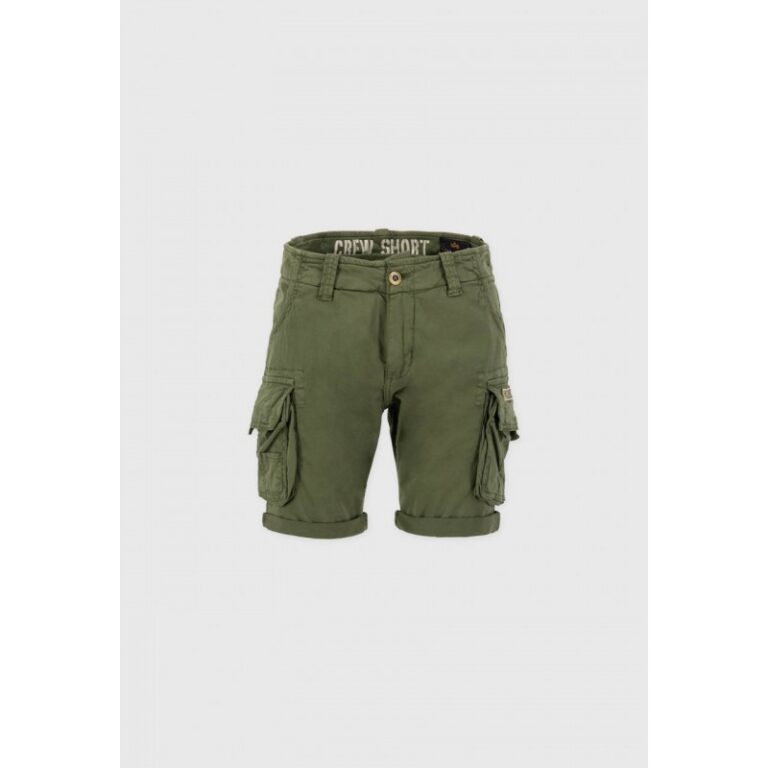 Bermudas ALPHA Crew - VERDE OLIVA