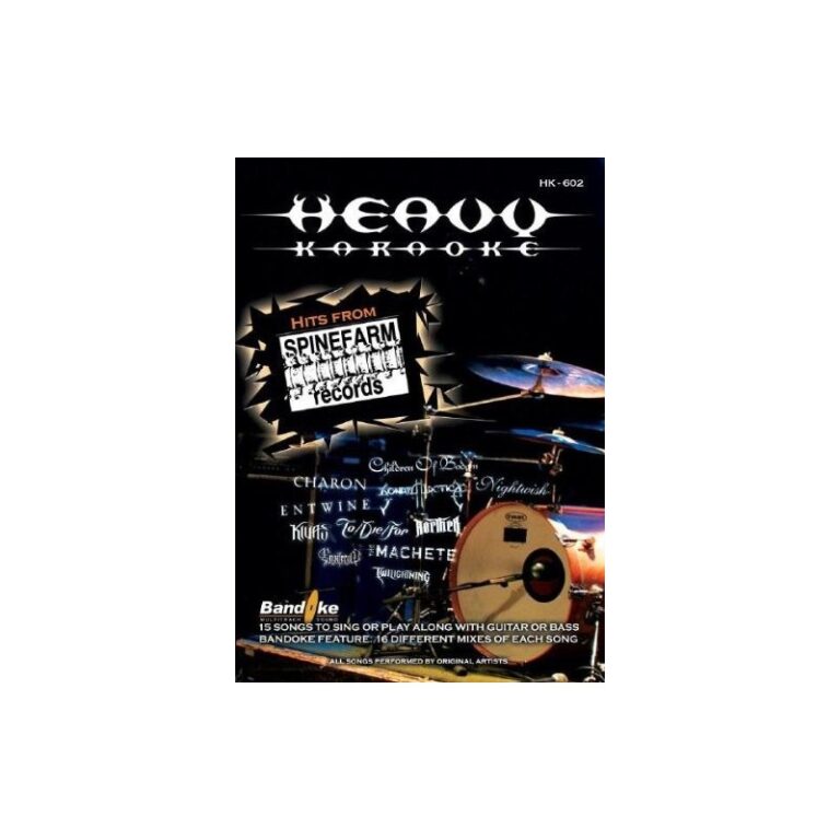 Various – Heavy Karaoke — Hits From Spinefarm - DVD