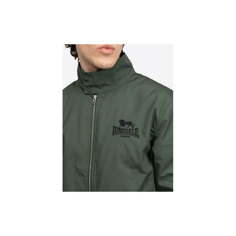 Chaqueta Harrington LONSDALE Slim Fit - VERDE OLIVA