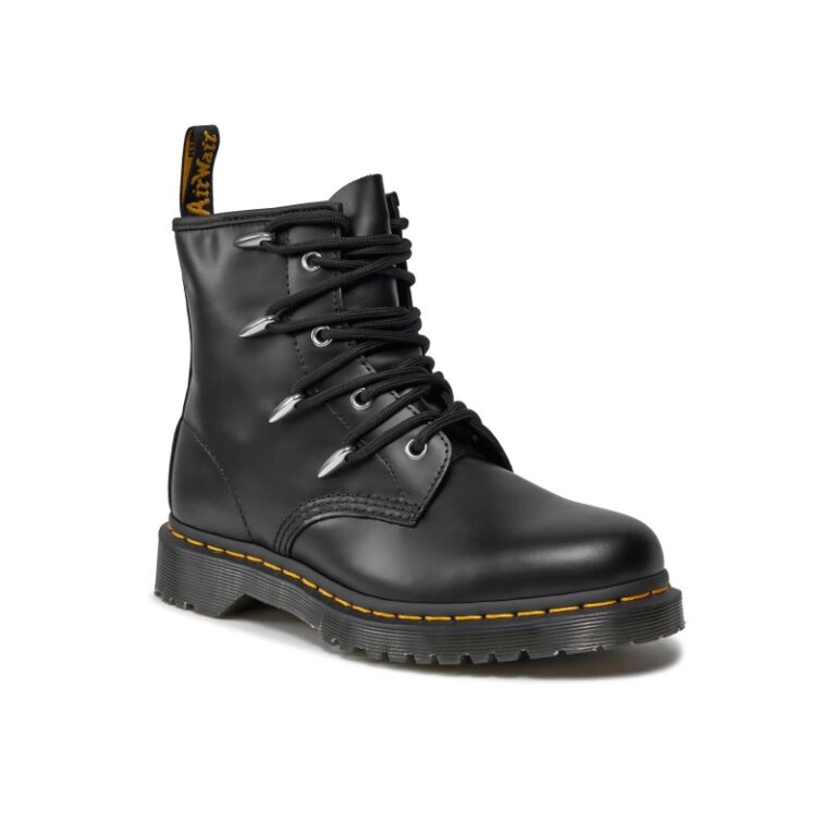 Bota Dr. Martens 1460 Smooth DANUIBO Con Hebillas - NEGRO